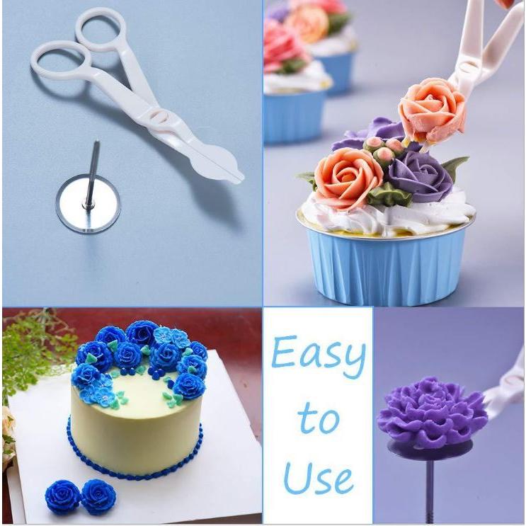 花絞り用ケーキフラワー釘 はさみ 絞り袋 カプラー 口金のお掃除ブラシ セット フラワーネイル 台 バラ お花作り シュガークラフト ケーキ デコレーション Kj Jichu ヤスイショップ 通販 Yahoo ショッピング
