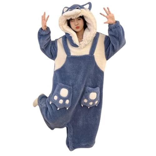 着ぐるみパジャマ フード付き オールインワン フランネル素材