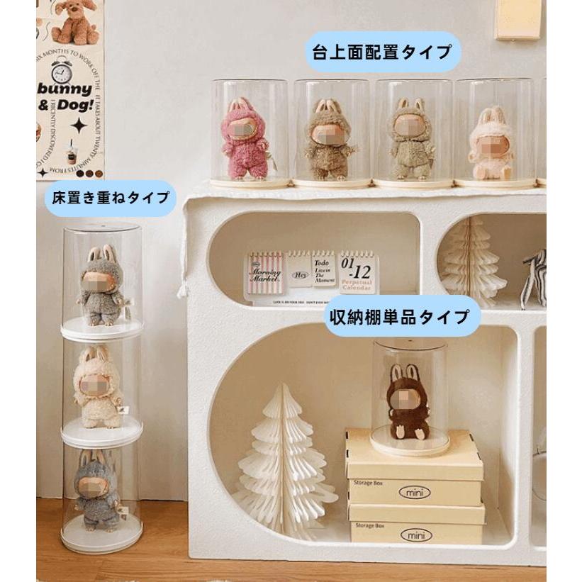 THE MONSTERS Exciting Macaron LABUBU専用 360°回転式ディスプレイ
