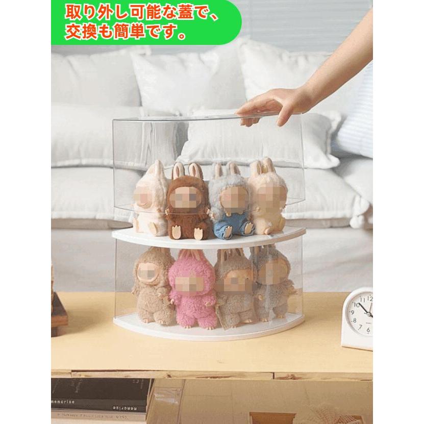 THE MONSTERS Exciting Macaron LABUBU専用 壁面コーナー収納 ムーン