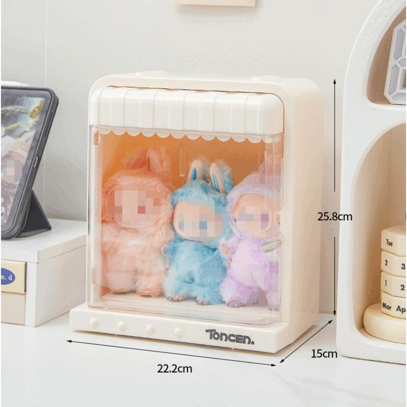 ポップマート ラブブ ティッシュボックス スプリング式ブラインド