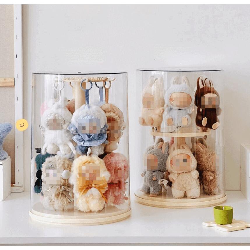 ラブブ専用360°回転式アクリル展示ケース｜POPマートブラインド