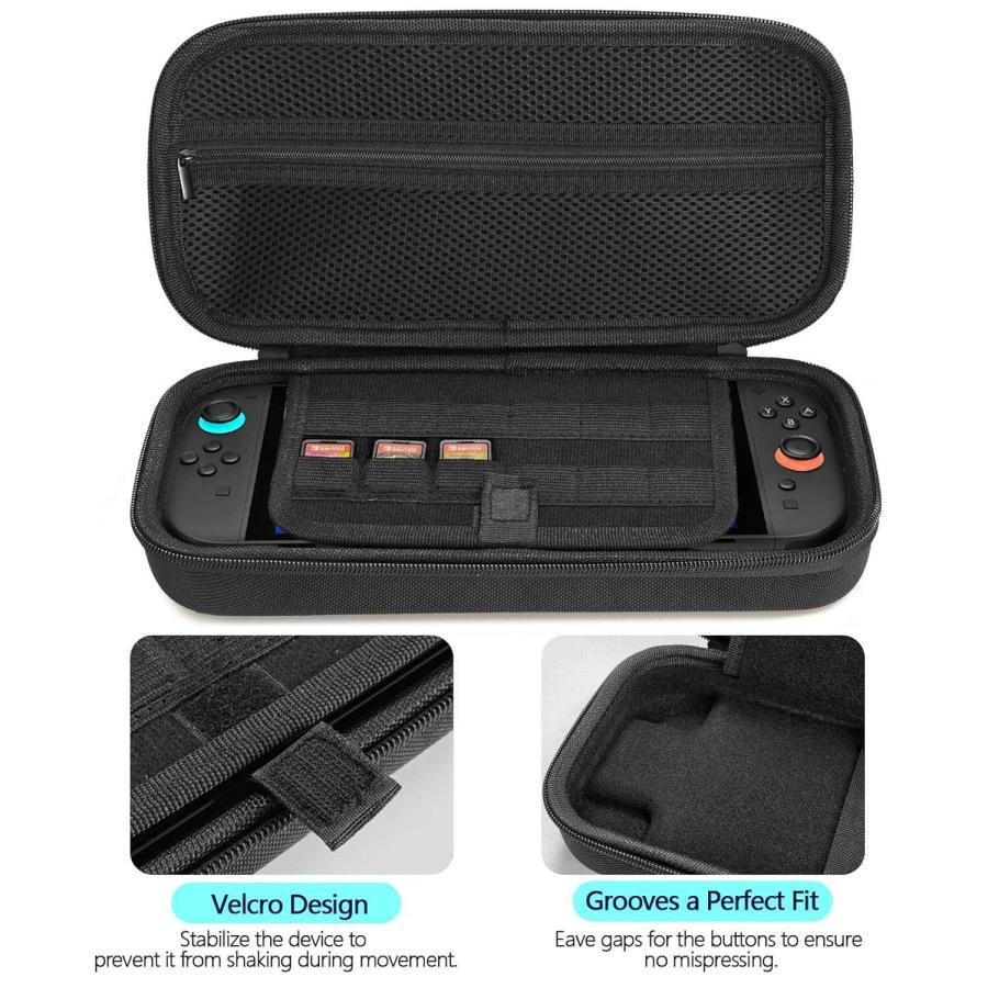 Nintendo Switch 2 専用収納ケース EVA手提げバッグ 衝撃吸収防水 Joy