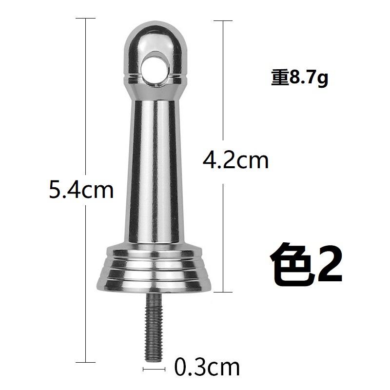 1個ネジ径3mm リールスタンド 42mm スピニングリール 保護用 フック