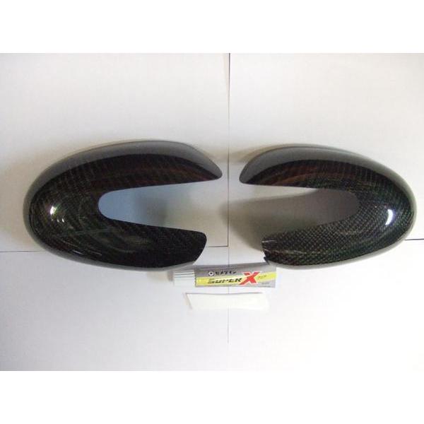 MCCスマートドアミラーキャップ左右セット【カーボン】 : org-001  
