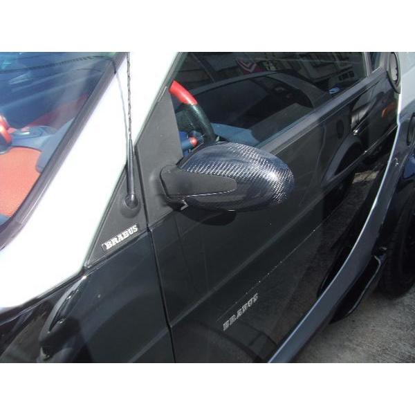 MCCスマートドアミラーキャップ左右セット【カーボン】 : org-001  