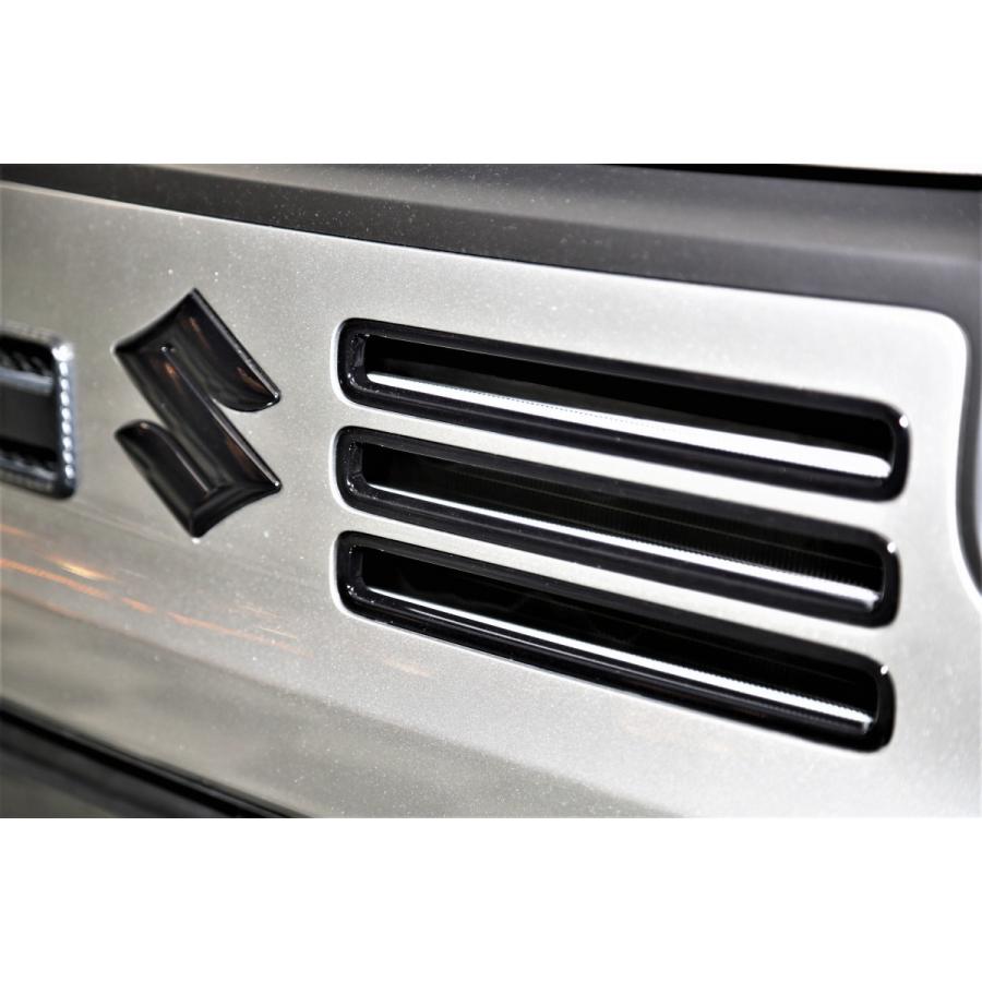 スズキ フロントグリル ブラック アルトワークス RS フロント3本グリル ブラック : 17RPストア - 通販