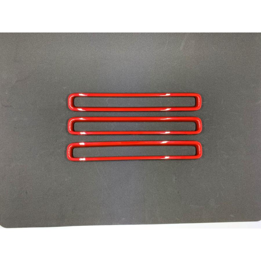 アルトワークス RS フロント3本ガーニッシュ レッド : 17RPストア