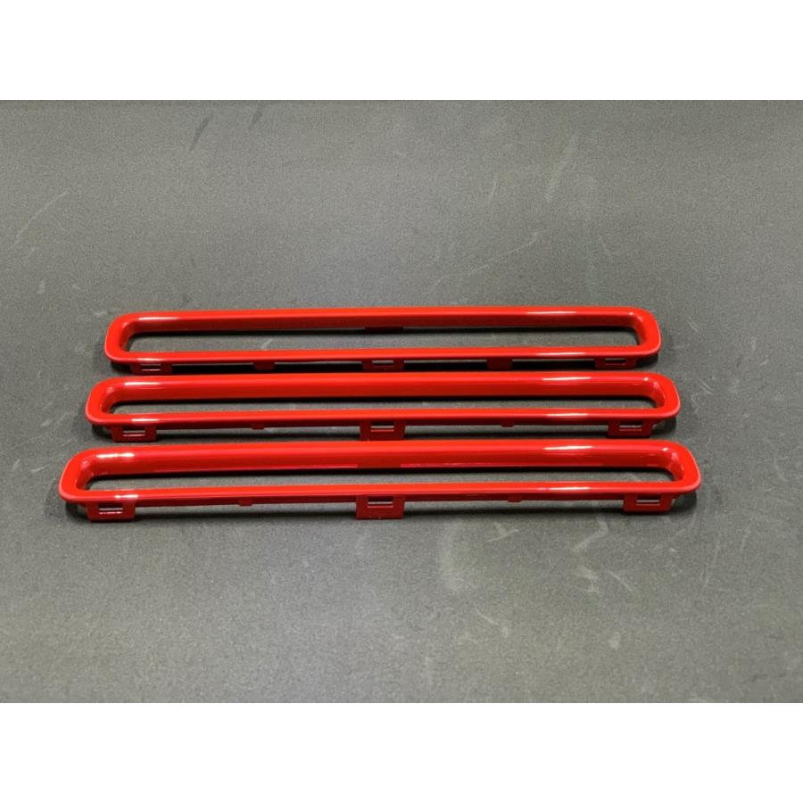 アルトワークス RS フロント3本ガーニッシュ レッド : 17RPストア
