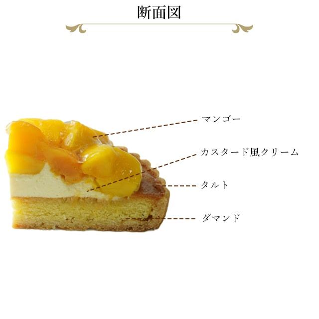 ポイント2倍〜 父の日 ケーキ 2024 プレセント お取り寄せ 贈り物 ギフト Gift 銀座千疋屋 送料無料 銀座マンゴータルト｜1894ginza-sembikiya｜05