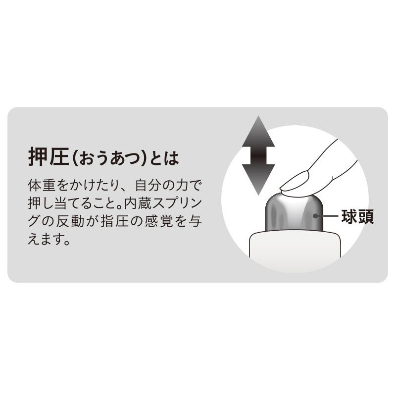 中山式快癒器 4球式 腰痛 肩甲骨 肩こり 首 背中 腰 ツボ押し マッサージ器 指圧 ほぐし 快眠 安眠 睡眠 ギフト かいゆき｜1912｜11