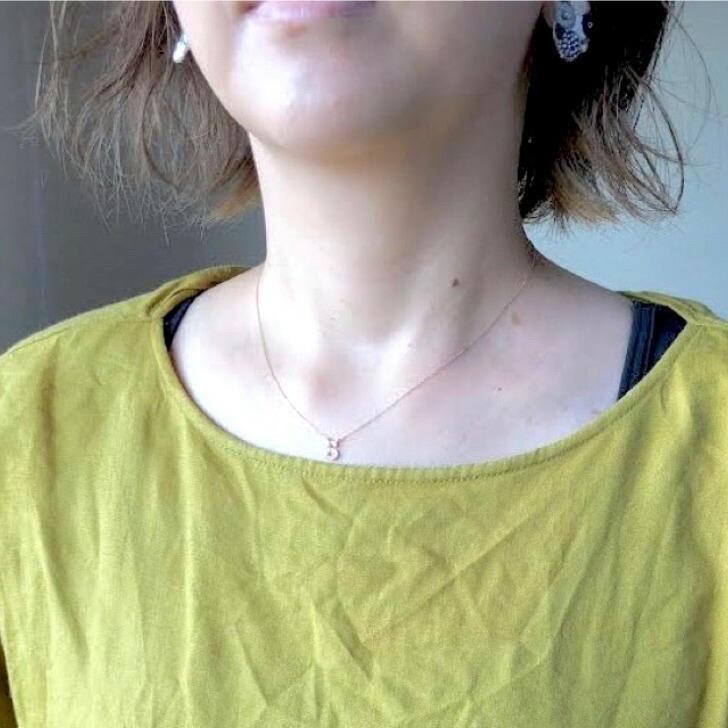 送料込み 選べる12種類 イニシャルネックレス ダイヤモンドネックレス 10金ネックレス ピンクゴールドネックレス イニシャルペンダント K10 10金の画像