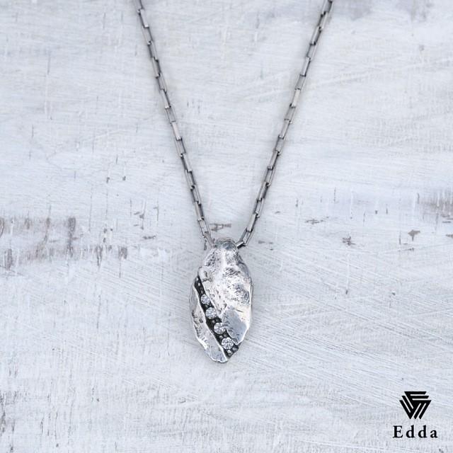 おしゃれなシルバーネックレス かっこいい プレゼントにもおすすめ シルバーネックレス シルバーチェーン シルバー925 Edda エッダ 送料込み
