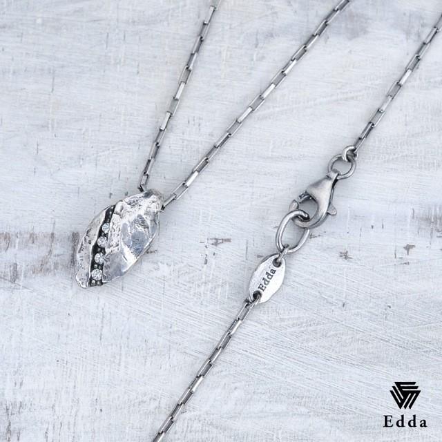 おしゃれなシルバーネックレス かっこいい プレゼントにもおすすめ シルバーネックレス シルバーチェーン シルバー925 Edda エッダ 送料込み_3