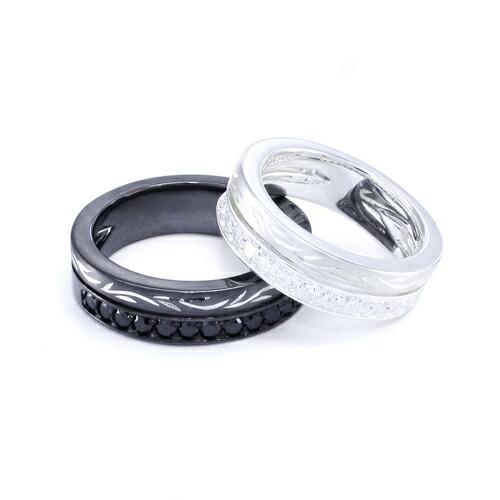 かっこいいペアリング シルバーリング 指輪 メンズリング ペアリング おしゃれ かわいい リングケース ケース 太め ジルコニア プレゼント シルバー925 送料込み Kmi 23wh 19juukuジューク 通販 Yahoo ショッピング