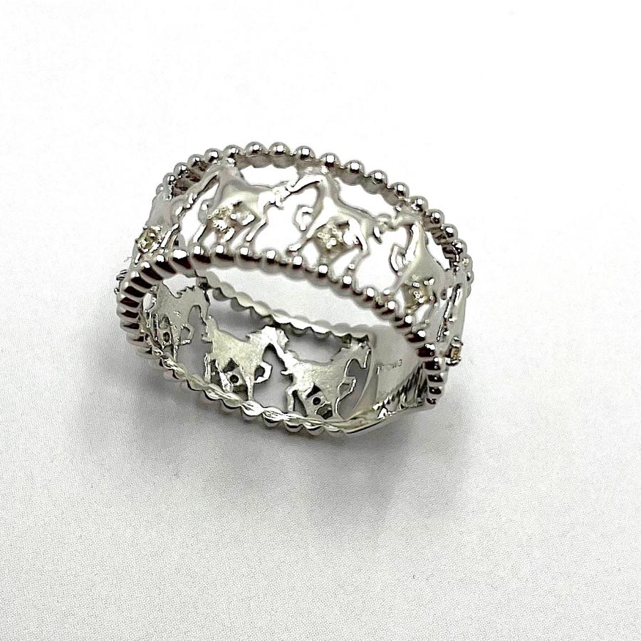 馬九いくリング 豊富なサイズ展開 10金ダイヤモンドリング 10金  馬九 うまくいくリング 結婚指輪 婚約指輪 ダイヤ 指輪 誕生日プレゼント ダイヤモンドの画像