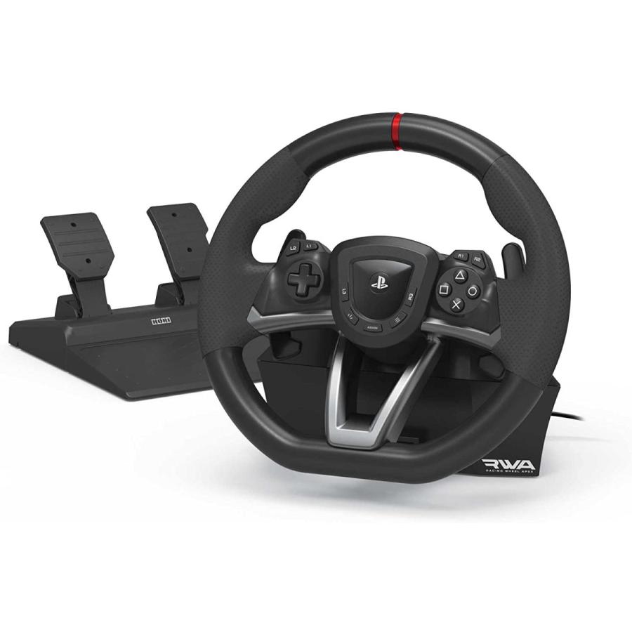 ホリ　レーシングホイール エイペックス （PS4/PS5) 動作確認済み HORI PS5/PS4 レーシングホイールエイペックス for PS5,PS4,PC