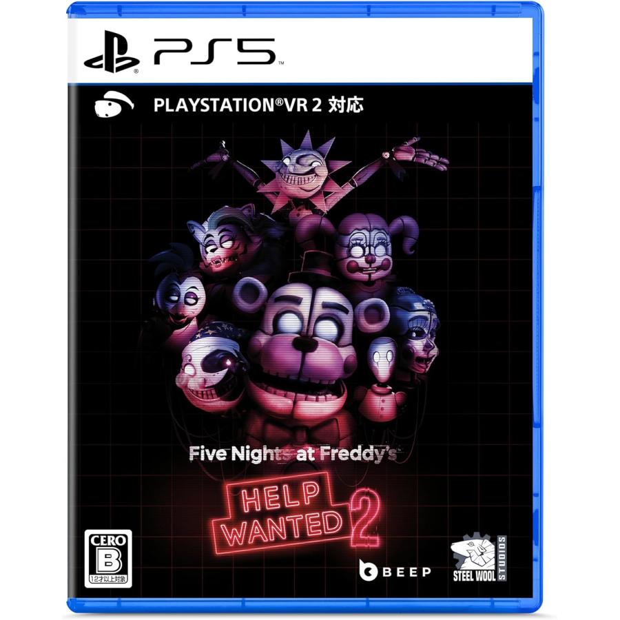 【取寄せ商品】ＰＳ５　Five Nights at Freddy's: Help Wanted 2（同梱物付）（24/10/24発売）【新品】【ポスト投函便送料無料】 | Beep Japan