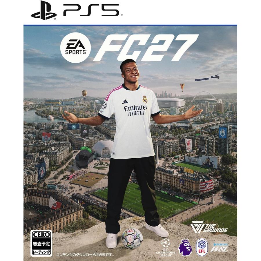 ＰＳ５　EA SPORTS FC27（予約特典付）（26/9/25発売）【新品】【ポスト投函便送料無料】 | エレクトロニック・アーツ
