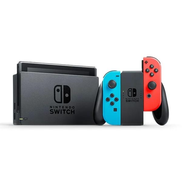 Nintendo Switch本体　ニンテンドースイッチ本体　Joy-Con(L)ネオンブルー／(R)ネオンレッド（新パッケージ）　（HAD-S-KABAH）【新品】｜1932｜02