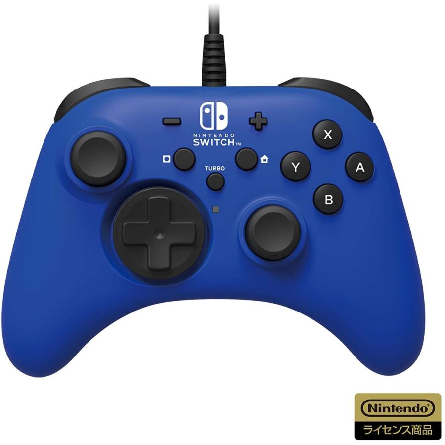 即日発送 NintendoSwitch ニンテンドースイッチ 本体 ホリパッド付 HORI（ホリ） Switch ホリパッド for Nintendo Switch ブルー