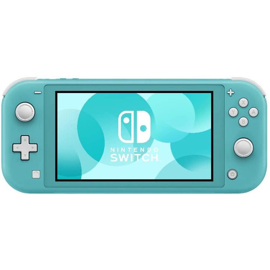 ニンテンドースイッチLiteターコイズ＋ポケットモンスターソード＋液晶保護フィルムブルーライトカット＋スリムハードポーチLiteブラック（ネコポス便不可）