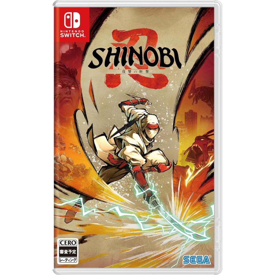 Switch SHINOBI 復讐の斬撃 DXパック セガストア限定セット セガ（SEGA） Switch SHINOBI 復讐の斬撃（シノビ復讐の斬撃