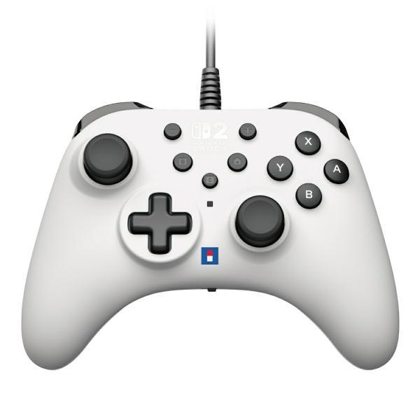 Switch/Switch 2　ホリパッド TURBO for Nintendo Switch 2 , Windows PC　ホワイト（ポスト投函便不可）（25/06/05発売）【新品】 | HORI