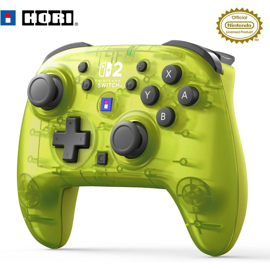 Switch2/Switch　ワイヤレスホリパッド TURBO for Nintendo Switch 2 シャインイエロー（ポスト投函便不可）【新品】 | HORI