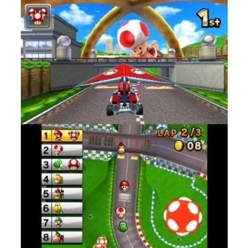 任天堂3DSコスモブラック(美品) マリオカート7付 任天堂（Nintendo） 3DS マリオカート7（2011年12月1日発売