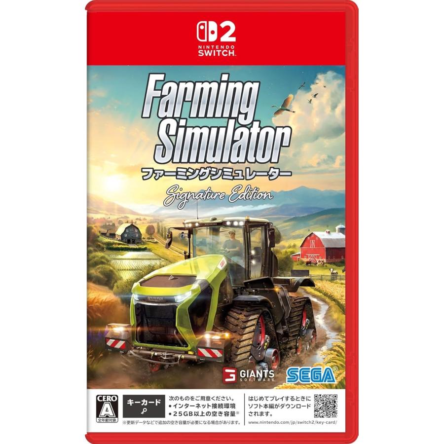 Switch 2 Farming Simulator:Signature Edition（ファーミング