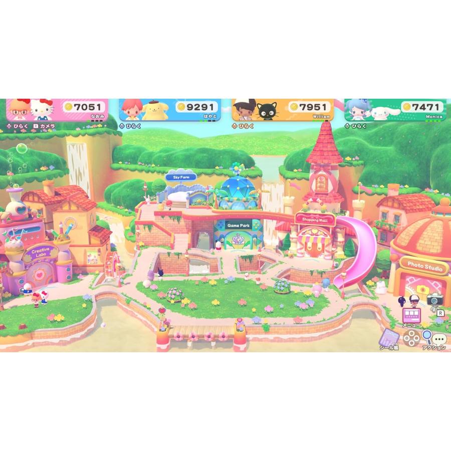 Switch 2　サンリオ　パーティランド（特典なし）（26/10/29発売）【新品】【ポスト投函便送料無料】 | sanrio | 07