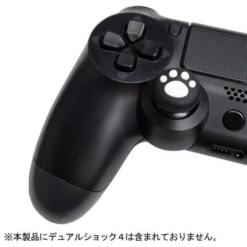 ＰＳ４　ＣＹＢＥＲ・アナログスティックカバー　ねこにゃん　黒（サイバーアナログスティックカバー　ねこにゃん　黒）（ネコポス便不可）【新品】 |  | 02