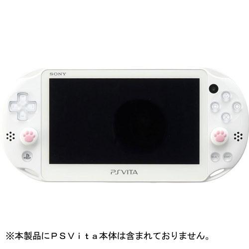 ＰＳＶｉｔａ 　ＣＹＢＥＲ・アナログスティックカバー　ねこにゃん（カラー：白）【新品】 |  | 03