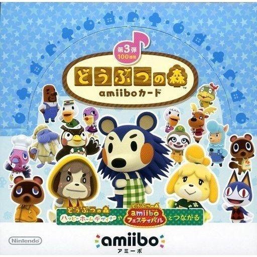 任天堂 どうぶつの森amiiboカード 第3弾（1BOX：50パック 