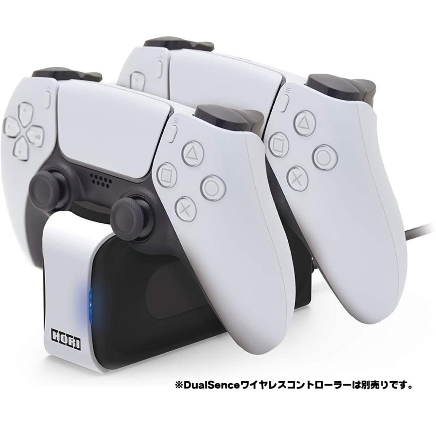ＰＳ５　DualSense ワイヤレスコントローラー専用　充電スタンドダブル（ネコポス便不可）（２０２１年７月１日発売）【新品】 | HORI | 01