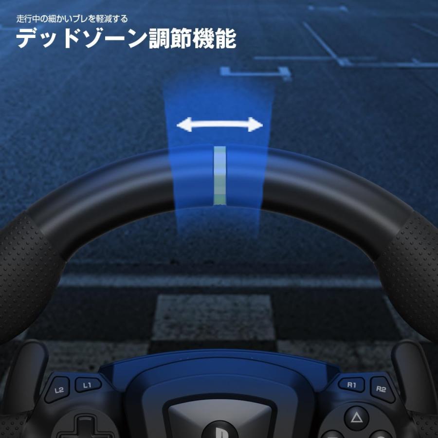 HORI（ホリ） PS5/PS4 ワイヤレスレーシングホイール APEX for