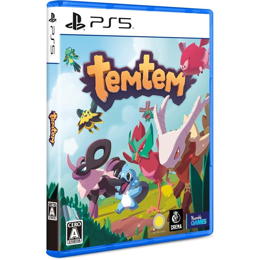 【取寄せ商品】ＰＳ５　Temtem（テムテム）通常版（オンライン専用）（２０２２年９月７日発売）【新品】 | PLAYISM