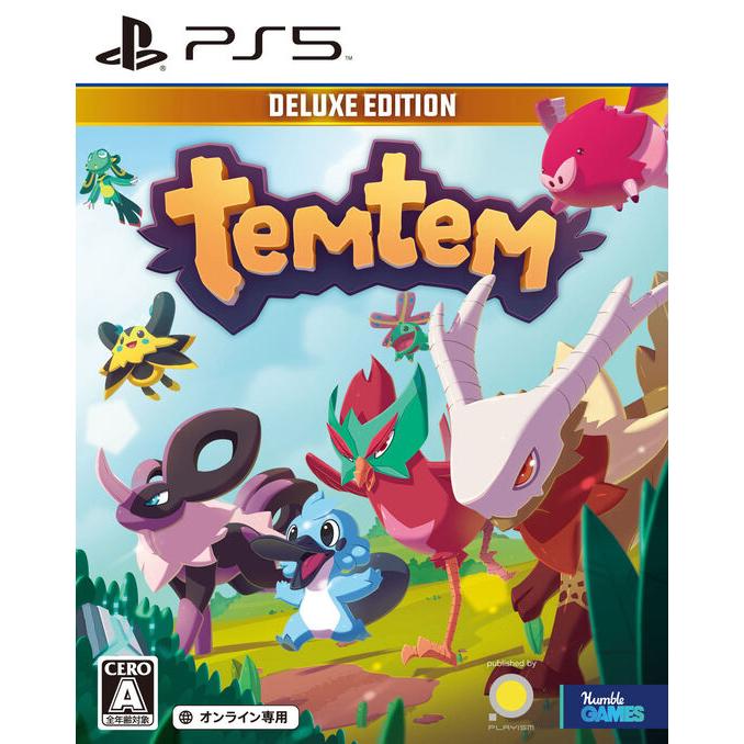 【取寄せ商品】ＰＳ５　Temtem（テムテム）DXエディション（オンライン専用）（２０２２年９月７日発売）【新品】 | PLAYISM