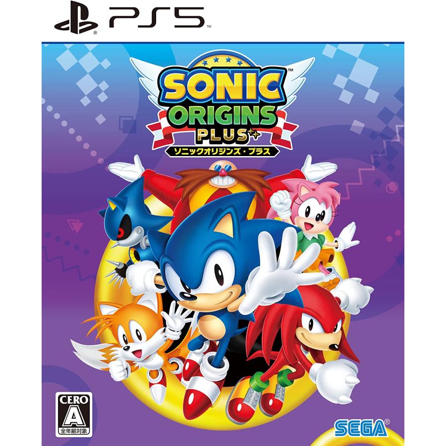 【取寄せ商品】ＰＳ５　ソニックオリジンズ・プラス（２０２３年６月２３日発売）【新品】【ネコポス送料無料】 | セガ