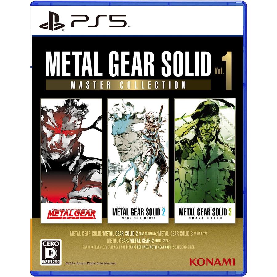 ＰＳ５　METAL GEAR SOLID:MASTER COLLECTION Vol.1（早期購入特典付）（２０２３年１０月２４日発売）【新品】【ネコポス送料無料】 | コナミデジタルエンタテインメント