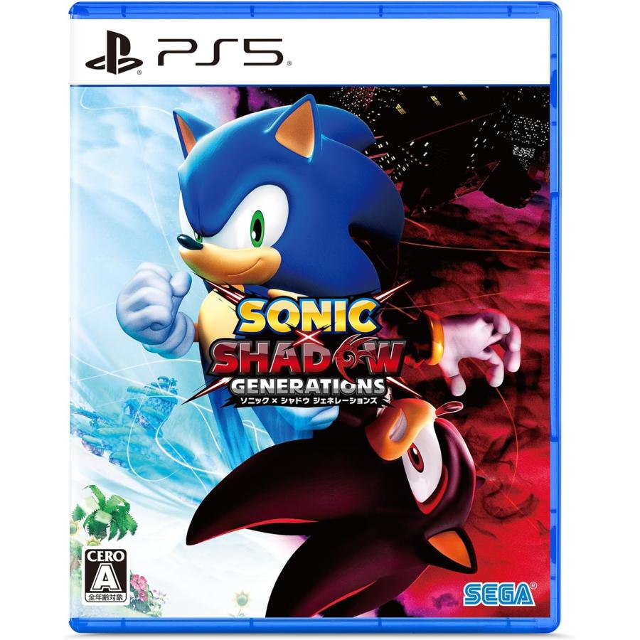 【取寄せ商品】ＰＳ５　ソニック×シャドウ　ジェネレーションズ　通常版（24/10/25発売）【新品】【ポスト投函便送料無料】 | セガ