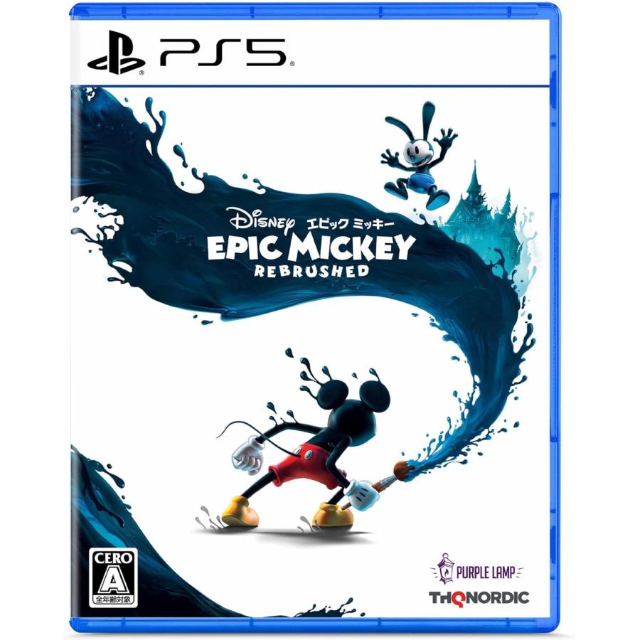 【取寄せ商品】ＰＳ５　ディズニー　エピックミッキー：Rebrushed（２０２４年９月２４日発売）【新品】【ポスト投函便送料無料】 | THQ Nordic
