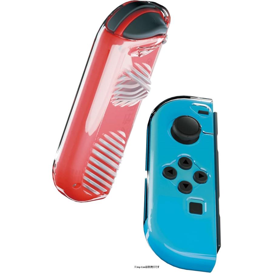 Switch　Joy-Con Triグリップカバー for Nintendo Switch　クリア（ポスト投函便不可）（２０２２年７月２９日発売）【新品】 | キーズファクトリー | 02