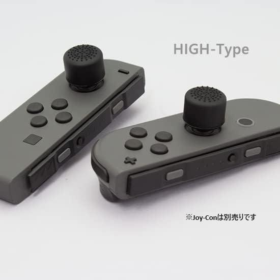 Switch　ジョイコン用　プレイアップボタンセット（ブラック）【新品】■｜193｜04