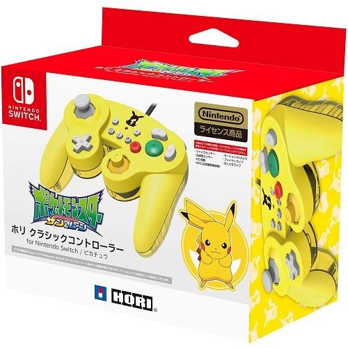 Switch ホリ クラシックコントローラーfor Nintendo Switch ピカチュウ 