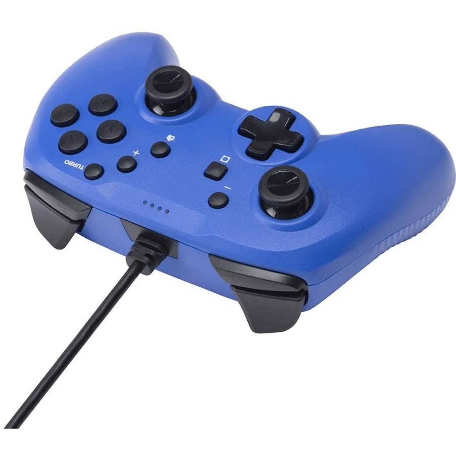 Switch　CYBER・ジャイロコントローラー　ライト　有線タイプ　ブルー（ネコポス便不可）（２０１９年５月２５日発売）【新品】 | サイバーガジェット | 01