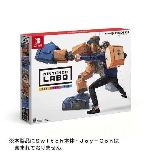 Ｓｗｉｔｃｈ　ニンテンドーラボToy-Con 02：ロボットキット（外箱に少し汚れがあります）（離島・北海道・沖縄県発送不可）【新品】■｜193