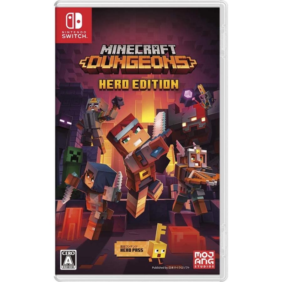 Switch Minecraft Dungeons Hero Edition マインクラフトダンジョンズ ヒーローエディション ２０２０年９月８日発売 新品 一休さん 通販 Paypayモール