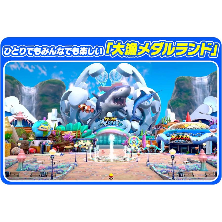 釣りスピリッツ水族館　Switch サオコンセット　翌日発送 バンダイナムコエンターテインメント Switch 釣りスピリッツ 釣って